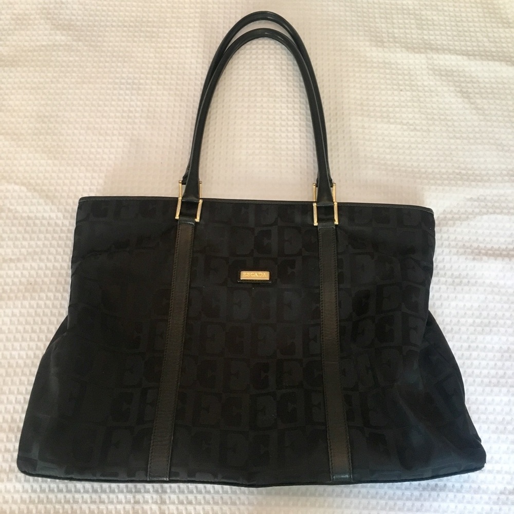 Escada Black Shoulder Bag